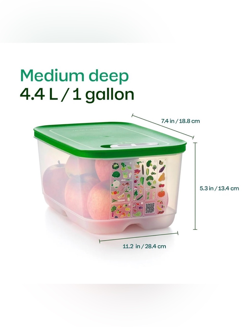Tupperware FridgeSmart Medium Deep Container